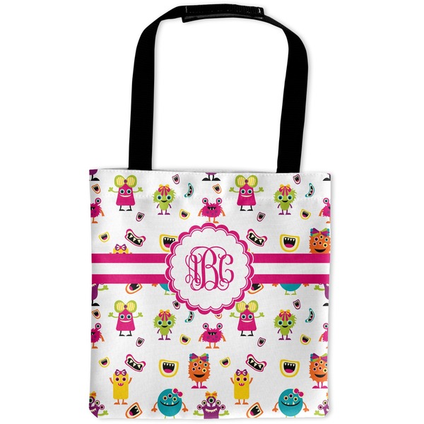 Custom Girly Monsters Auto Back Seat Organizer Bag (Personalized)