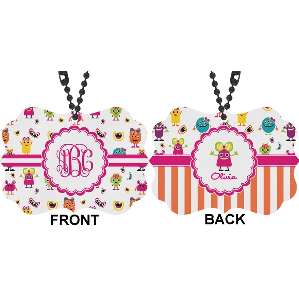 Girly Monsters Car Ornament (Approval)