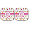 Girly Monsters Car Sun Shades - FRONT