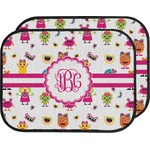 Girly Monsters Car Floor Mats (Back Seat) (Personalized)