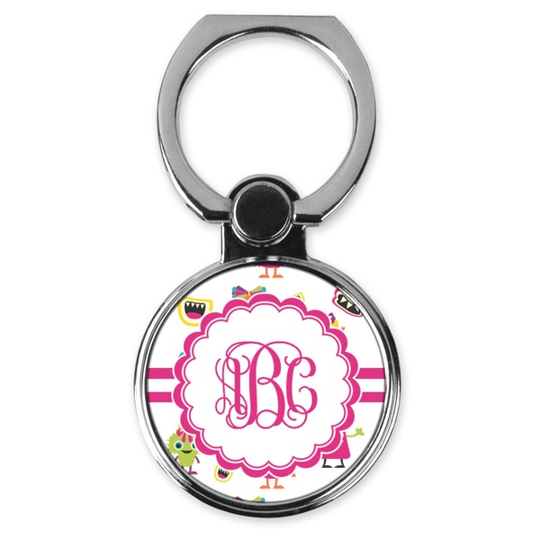 Custom Girly Monsters Cell Phone Ring Stand & Holder (Personalized)