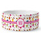 Girly Monsters Ceramic Dog Bowl (Personalized)