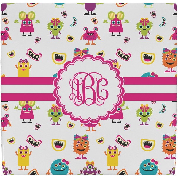 Custom Girly Monsters Ceramic Tile Hot Pad (Personalized)