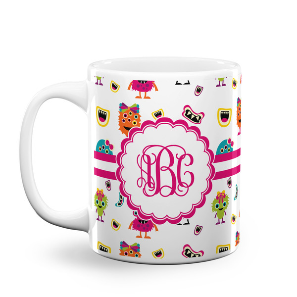 Custom Girly Monsters Coffee Mug (Personalized)