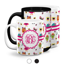 Girly Monsters Coffee Mugs (Personalized)