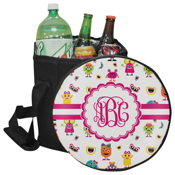 Custom Girly Monsters Collapsible Cooler & Seat (Personalized)