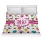 Girly Monsters Comforter - King (Personalized)