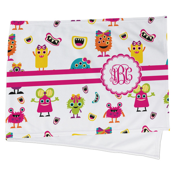 Custom Girly Monsters Cooling Towel (Personalized)