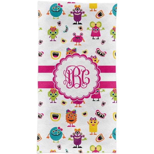 Girly Monsters Crib Comforter/Quilt - Apvl