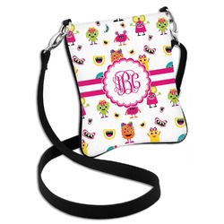 Girly Monsters Cross Body Bag - 2 Sizes (Personalized)