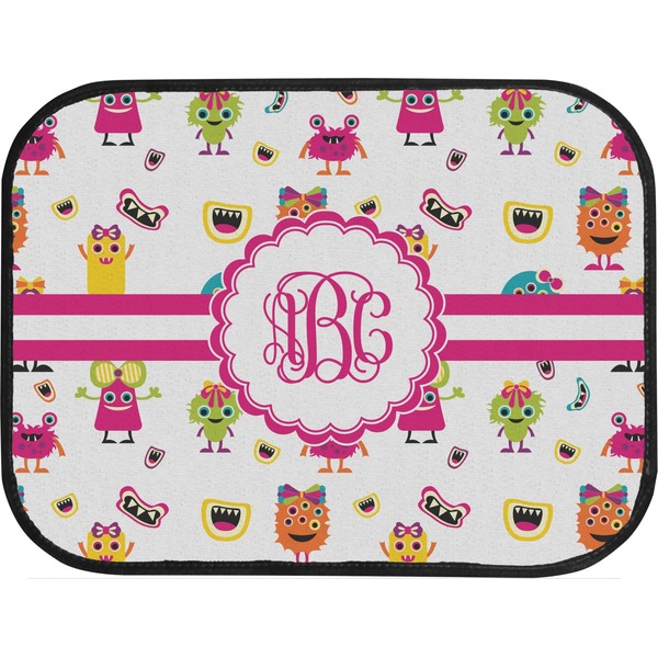 Girly Monsters Custom Car Floor Mats (Back Seat)
