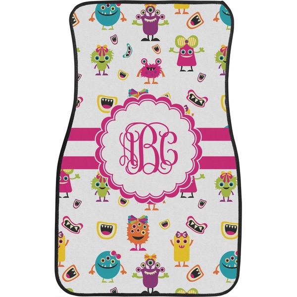 Girly Monsters Custom Car Floor Mats (Front Seat)
