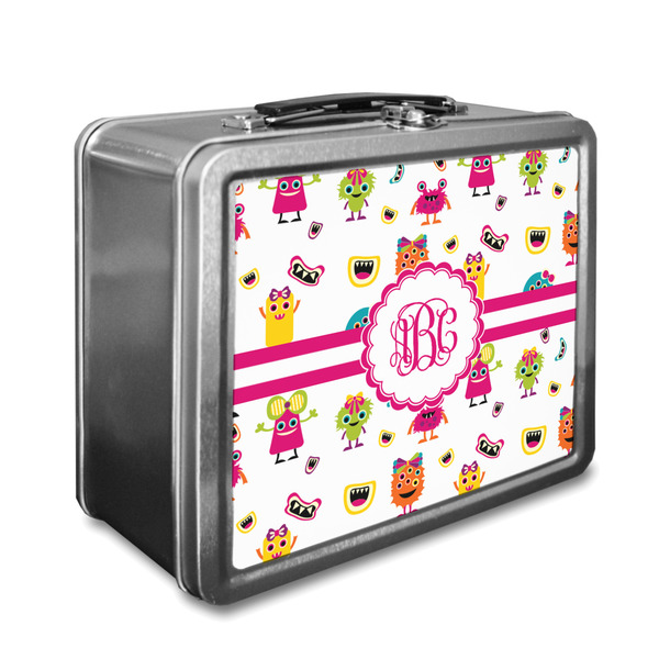 Custom Girly Monsters Lunch Box (Personalized)