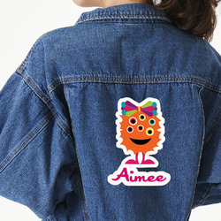 Girly Monsters Large Custom Shape Patch - 2XL (Personalized)