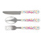 Girly Monsters Cutlery Set - FRONT