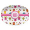 Girly Monsters Microwave & Dishwasher Safe CP Plastic Platter - Main