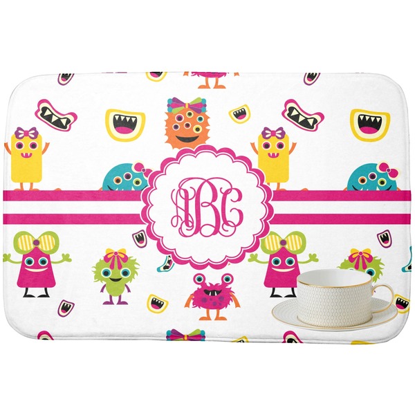 Girly Monsters Dish Drying Mat