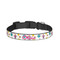 Girly Monsters Dog Collar - Small - Front