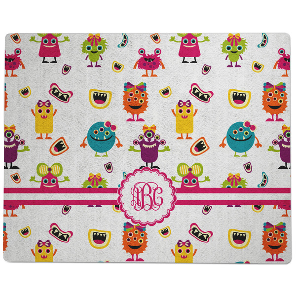 Girly Monsters Dog Food Mat - Large without Bowls