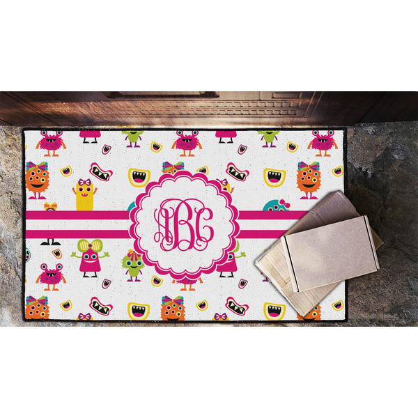 Girly Monsters Door Mat - LIFESTYLE (Lrg)