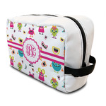 Girly Monsters Toiletry Bag / Dopp Kit (Personalized)