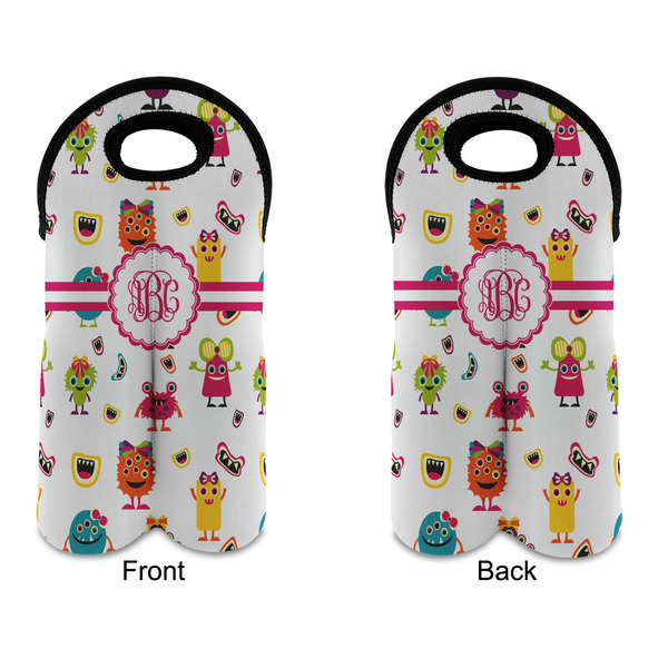 Girly Monsters Double Wine Tote - APPROVAL (new)