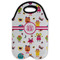 Girly Monsters Double Wine Tote - Flat (new)
