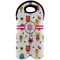 Girly Monsters Double Wine Tote - Front (new)