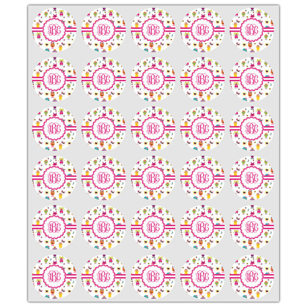 Girly Monsters Drink Topper - XSmall - Set of 30