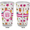 Girly Monsters Pint Glass - Full Color - Front & Back Views