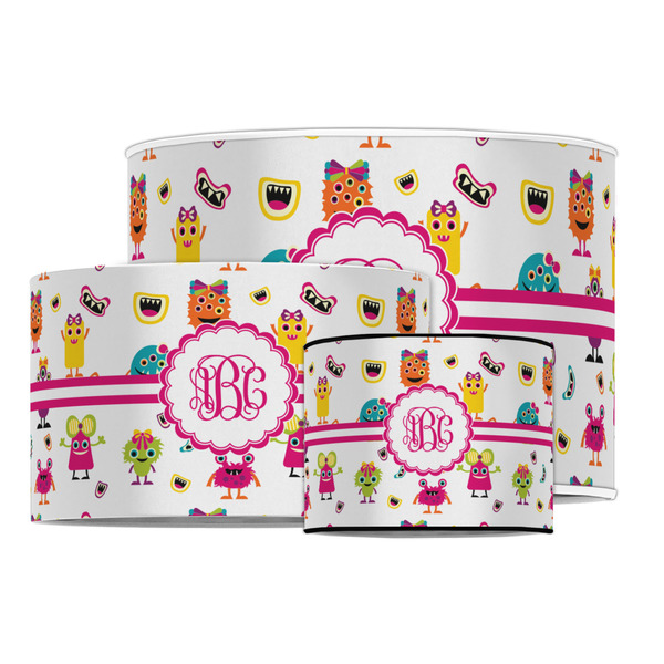 Girly Monsters Drum Lampshades - MAIN
