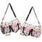 Girly Monsters Duffle bag large front and back sides