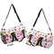 Girly Monsters Duffle bag small front and back sides