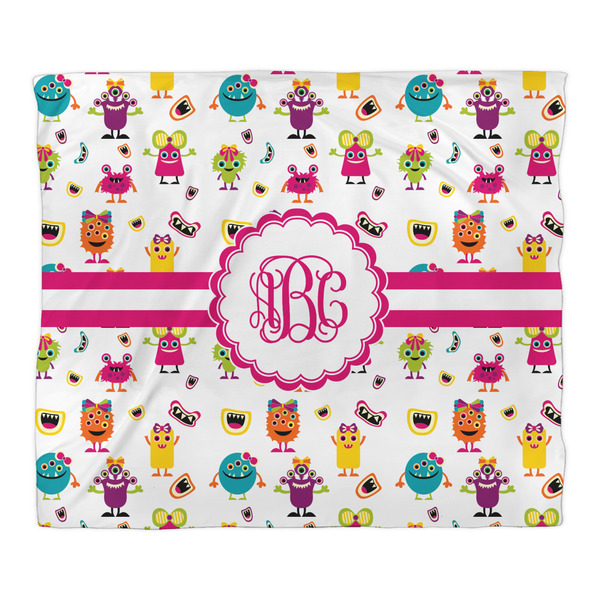 Girly Monsters Duvet Cover - King - Front