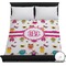 Girly Monsters Duvet Cover - Full / Queen (Personalized)