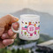 Girly Monsters Espresso Cup - 3oz LIFESTYLE (new hand)