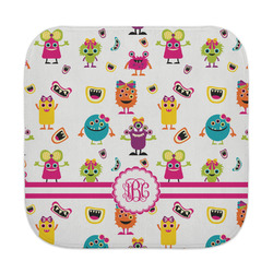Girly Monsters Face Towel (Personalized)
