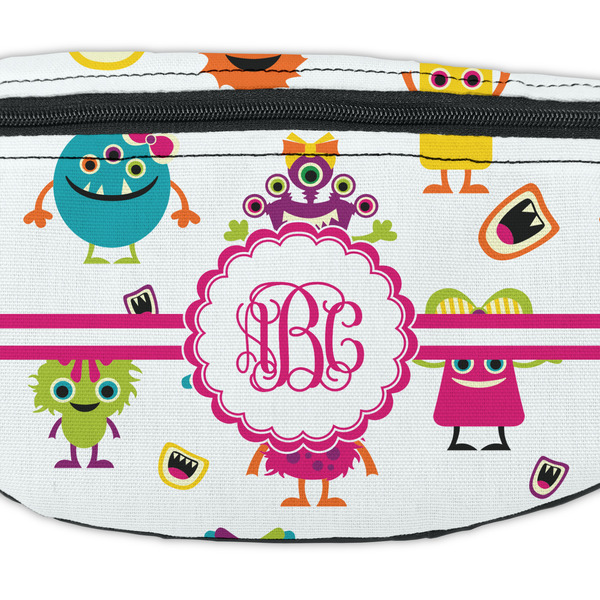 Girly Monsters Fanny Pack - Closeup