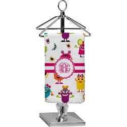 Girly Monsters Finger Tip Towel - Full Print (Personalized)
