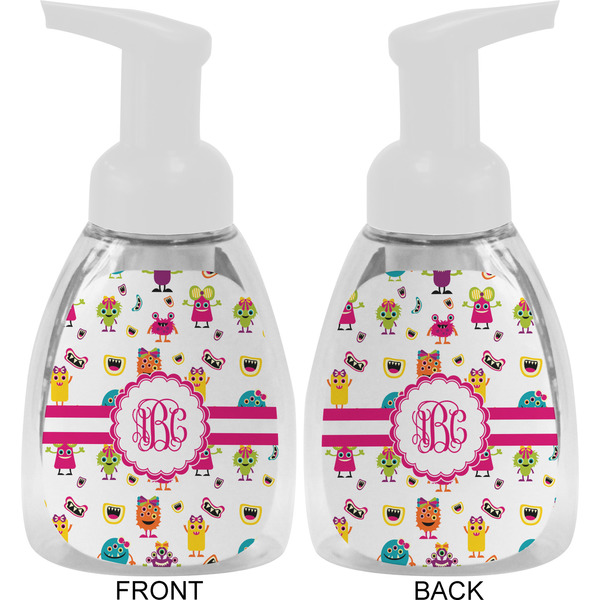 Girly Monsters Foam Soap Bottle Approval - White