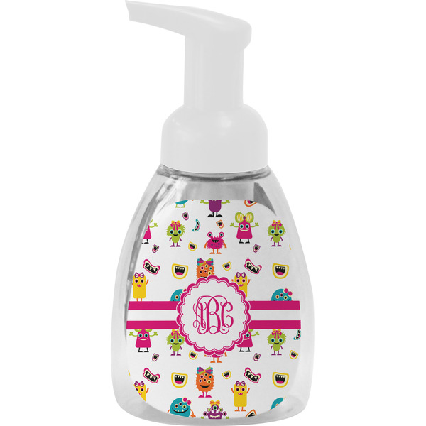 Custom Girly Monsters Foam Soap Bottle (Personalized)