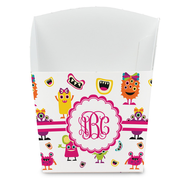Custom Girly Monsters French Fry Favor Boxes (Personalized)