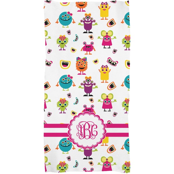 Girly Monsters Full Sized Bath Towel - Apvl