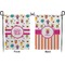 Girly Monsters Garden Flag - Double Sided Front and Back