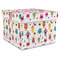 Girly Monsters Gift Boxes with Lid - Canvas Wrapped - XX-Large - Front/Main