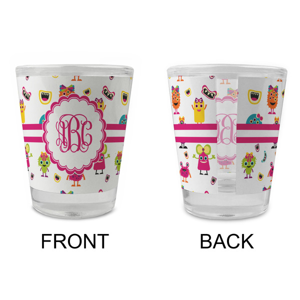 Girly Monsters Glass Shot Glass - Standard - APPROVAL