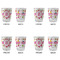 Girly Monsters Glass Shot Glass - Standard - Set of 4 - APPROVAL
