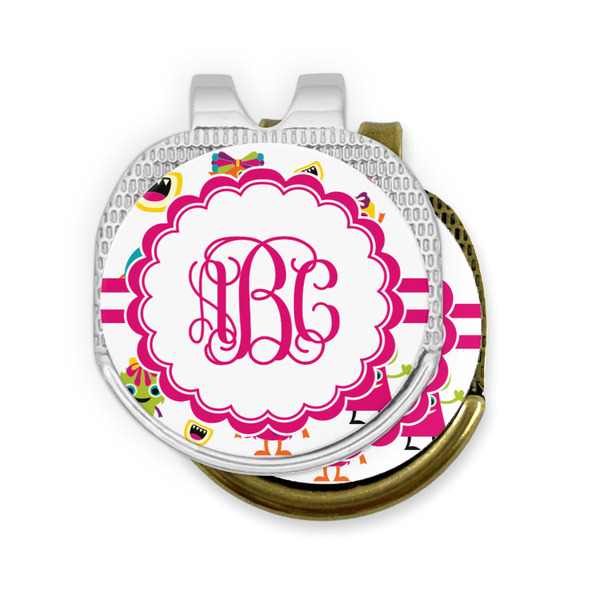 Girly Monsters Golf Ball Marker Hat Clip - PARENT/MAIN