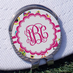Girly Monsters Golf Ball Marker - Hat Clip