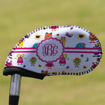 Girly Monsters Golf Club Iron Cover (Personalized)
